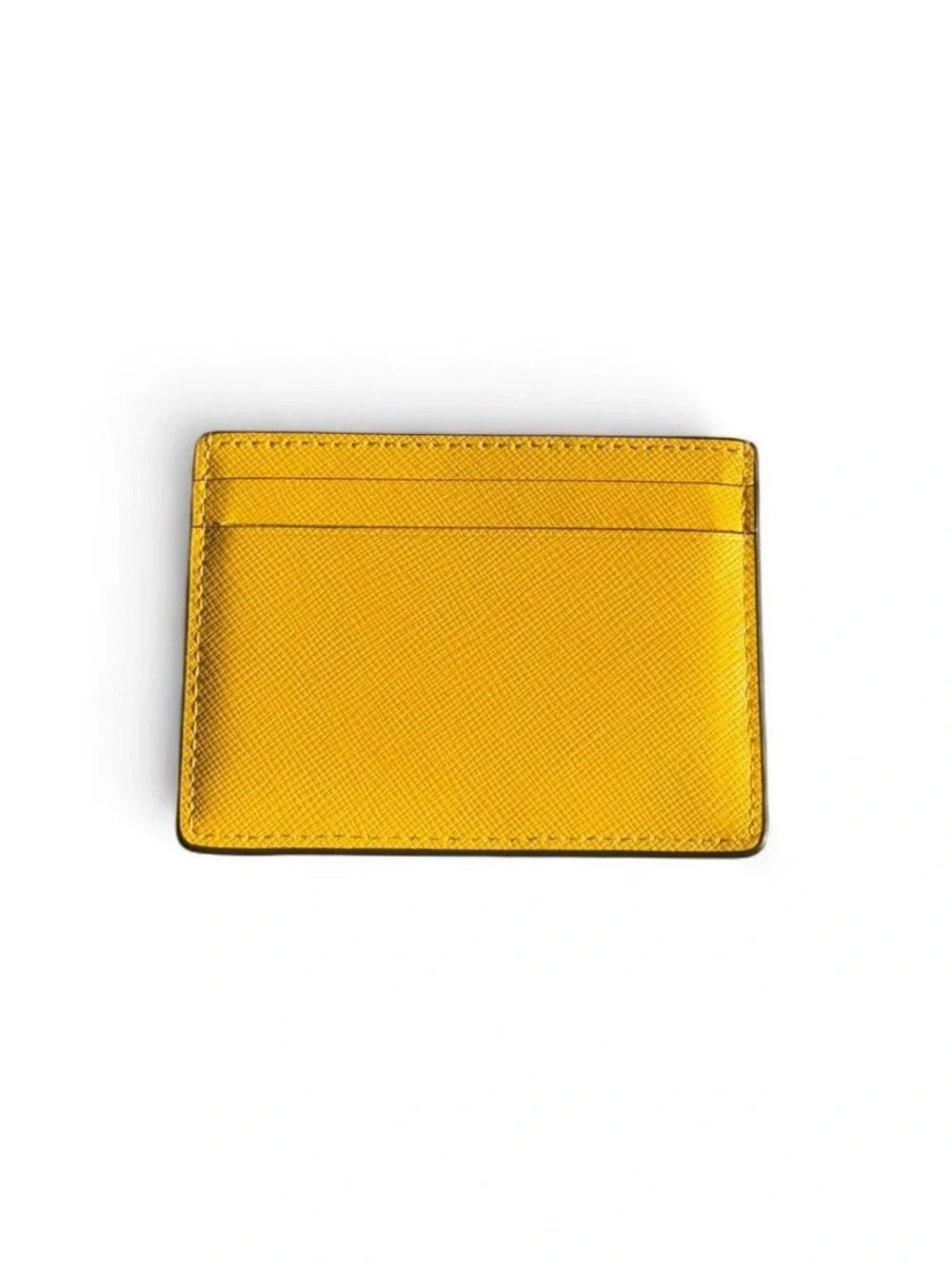 Kate Spade - Like New - Madison - slim cardholder in yellow Saffiano leather